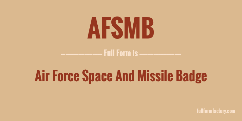 afsmb-full-form