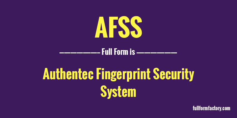 afss-full-form