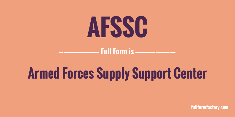 afssc-full-form