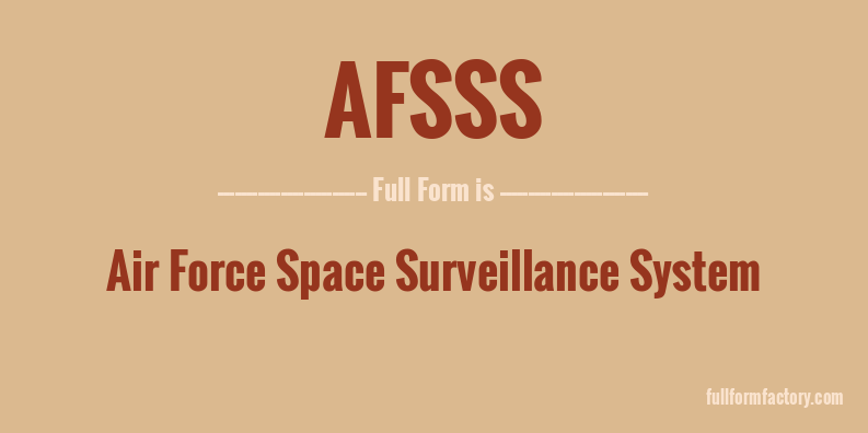 afsss-full-form