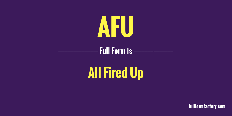 afu-full-form