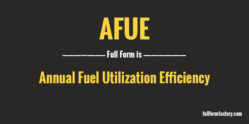 afue-full-form