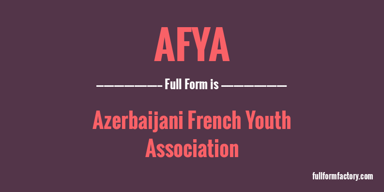 afya-full-form