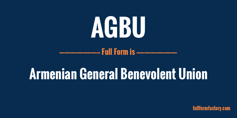 agbu-full-form