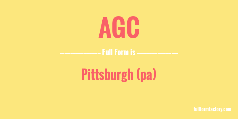 agc-full-form