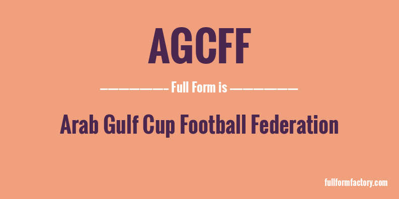agcff-full-form