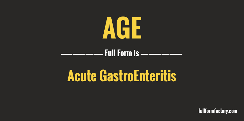age-full-form