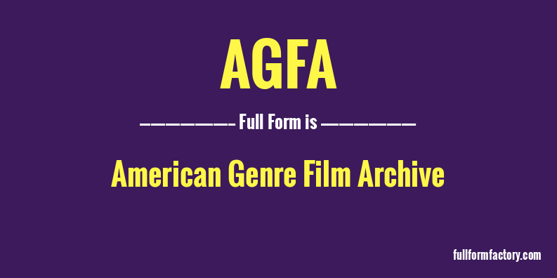 agfa-full-form