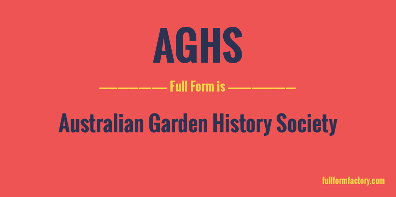 aghs-full-form