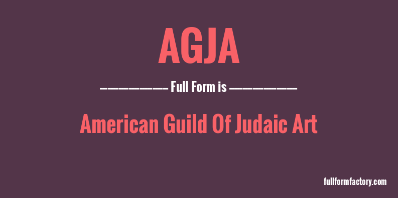 agja-full-form