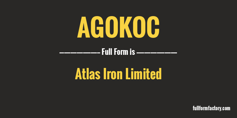 agokoc-full-form