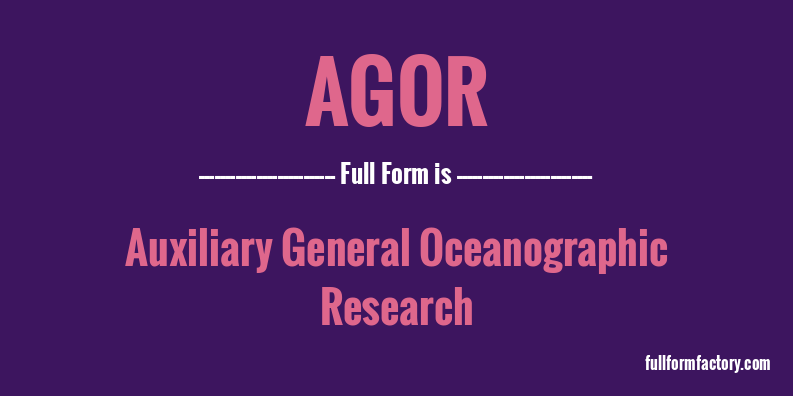 agor-full-form