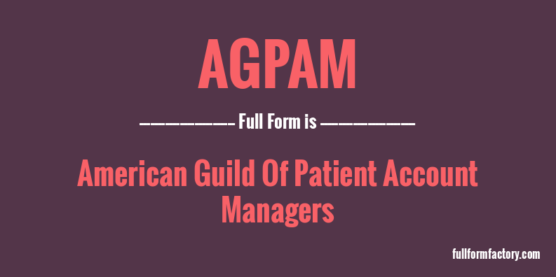 agpam-full-form