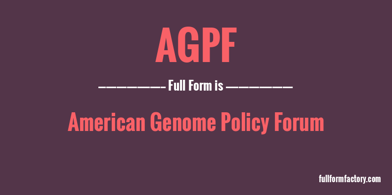 agpf-full-form
