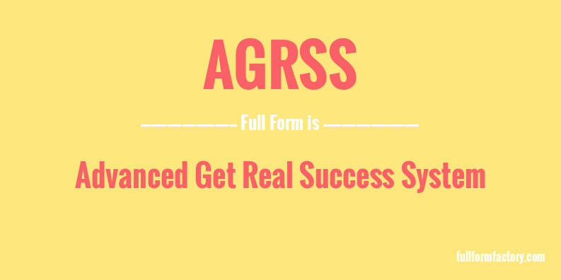 agrss-full-form