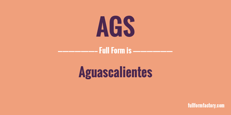 ags-full-form