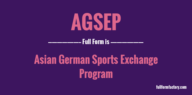 agsep-full-form