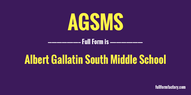 agsms-full-form