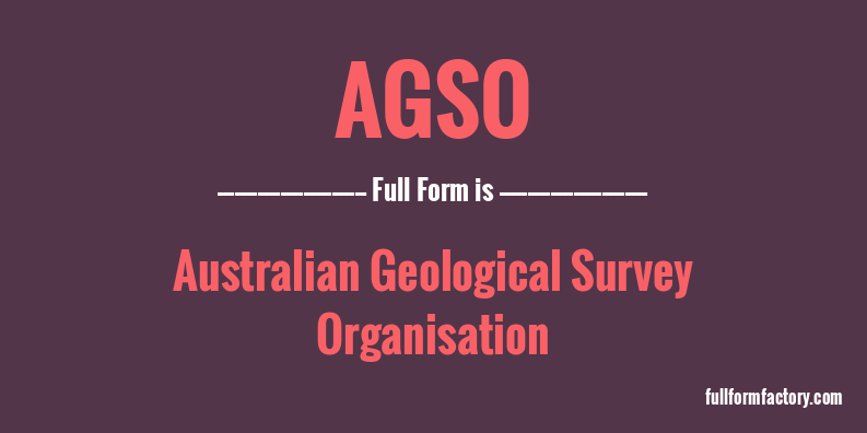 agso-full-form