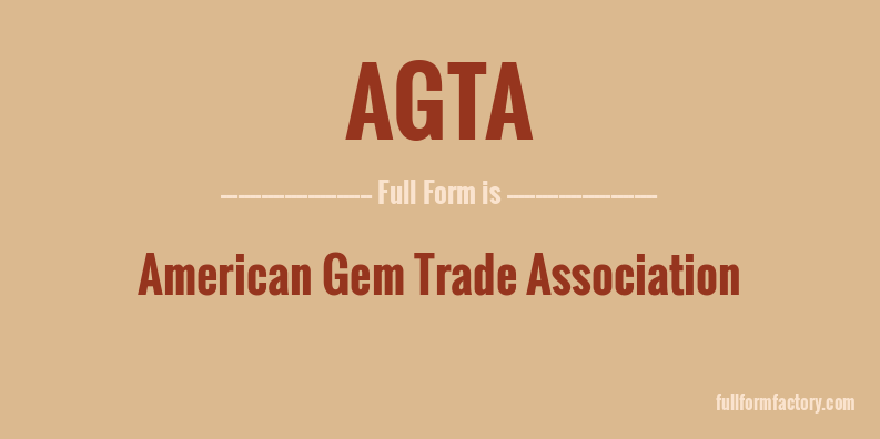 agta-full-form