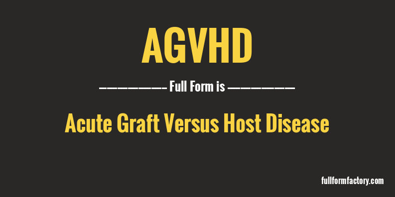 agvhd-full-form