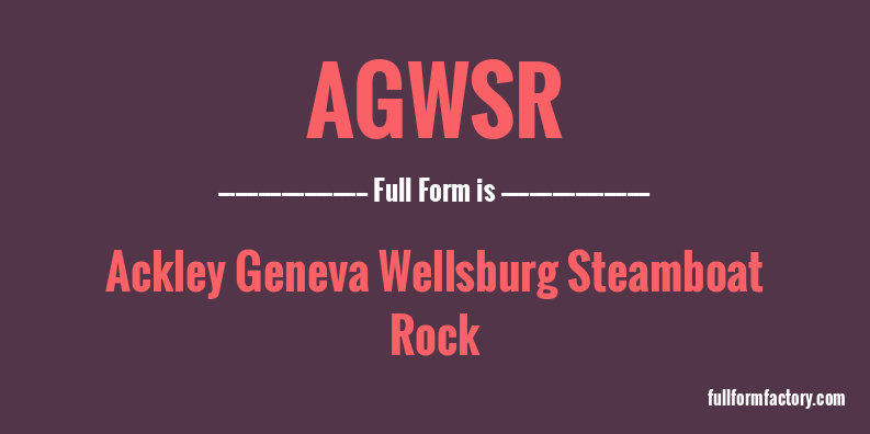 agwsr-full-form