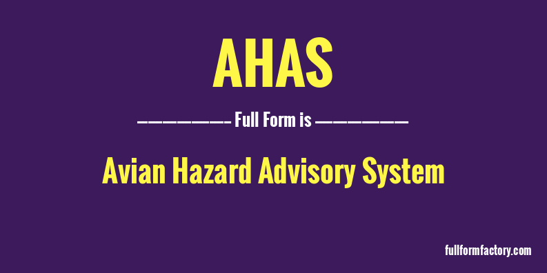 ahas-full-form