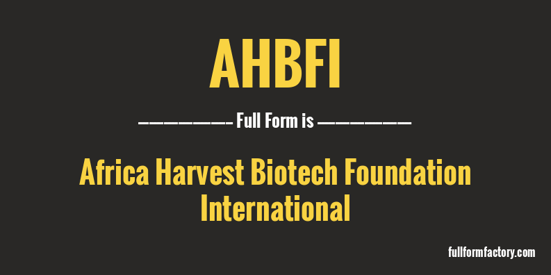 ahbfi-full-form
