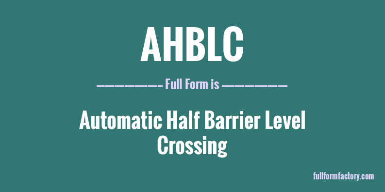ahblc-full-form