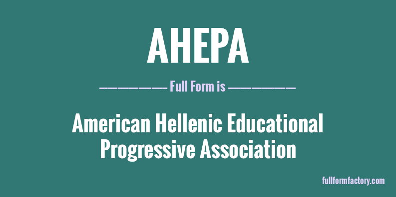ahepa-full-form