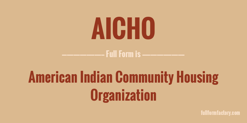 aicho-full-form
