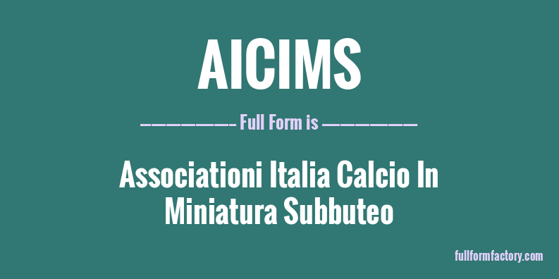aicims-full-form