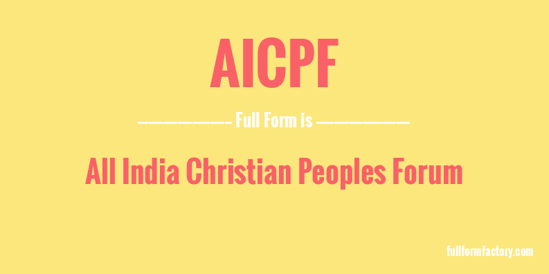 aicpf-full-form