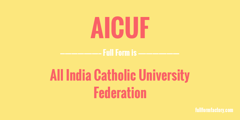 aicuf-full-form