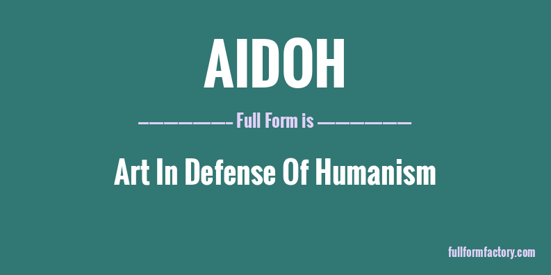 aidoh-full-form