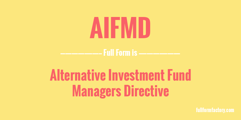 aifmd-full-form