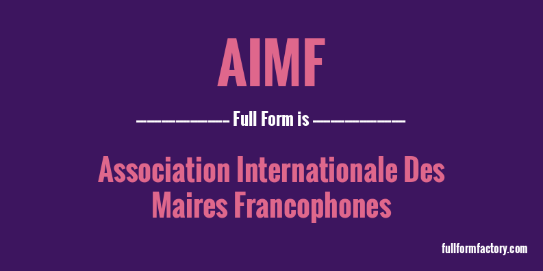 aimf-full-form