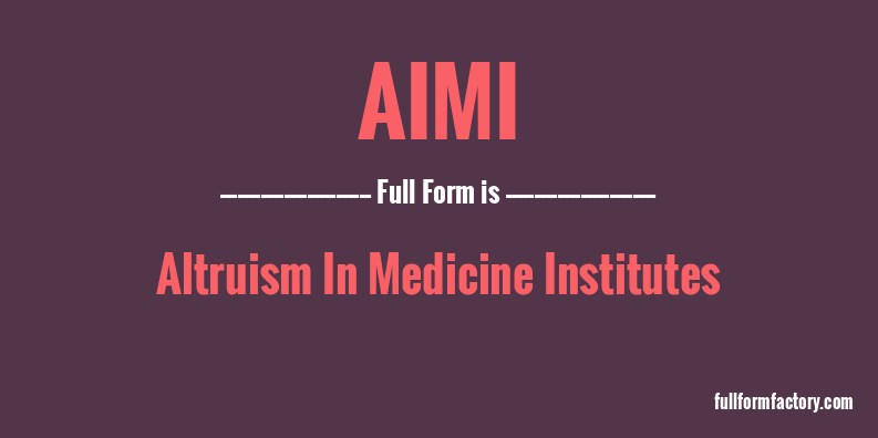 aimi-full-form