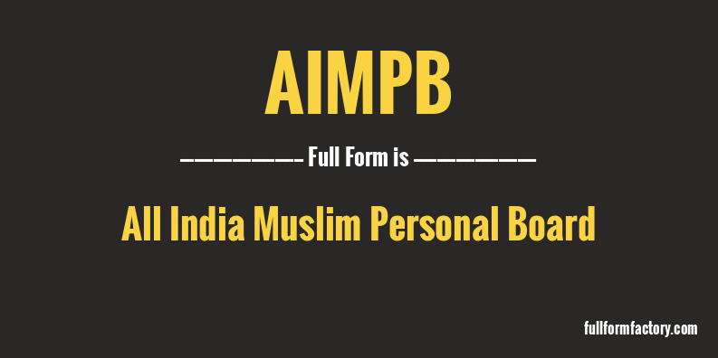 aimpb-full-form