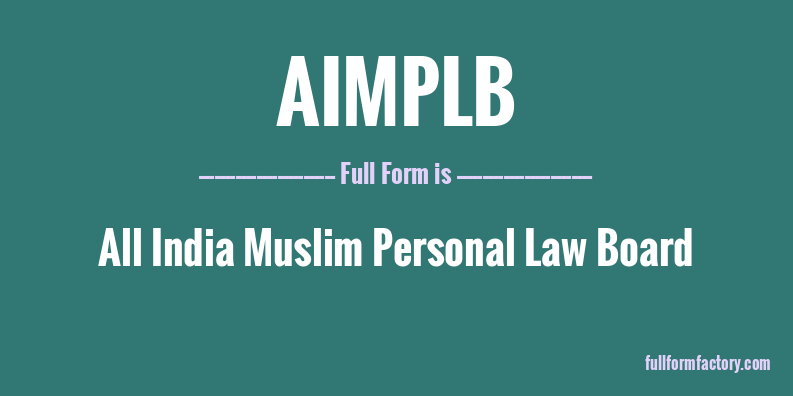 aimplb-full-form