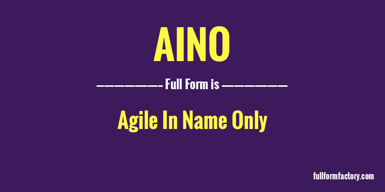 aino-full-form