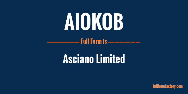 aiokob-full-form