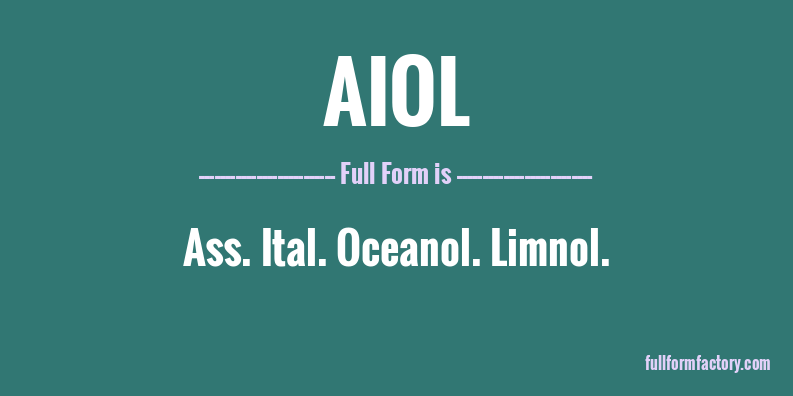 aiol-full-form