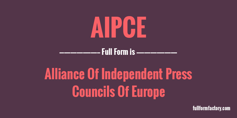 aipce-full-form