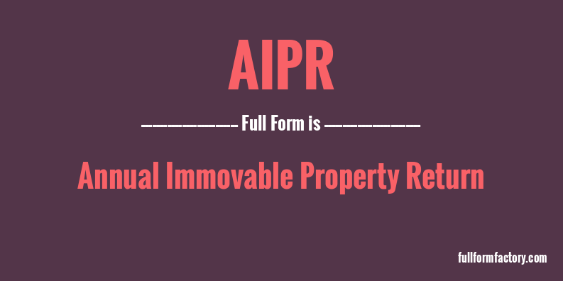 aipr-full-form