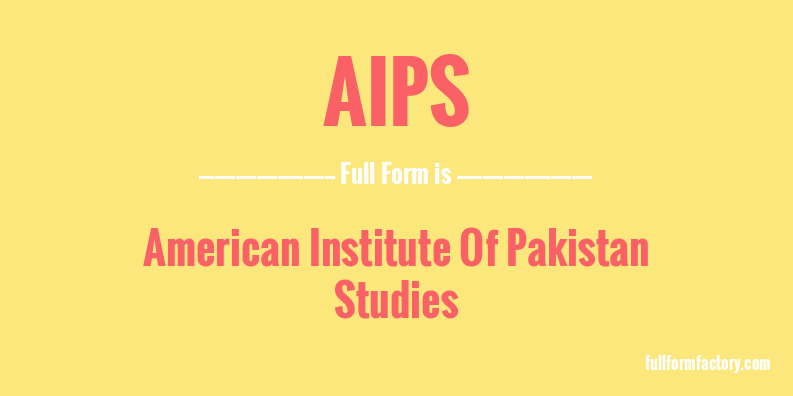 aips-full-form