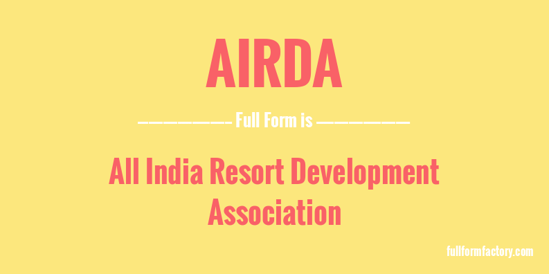 airda-full-form