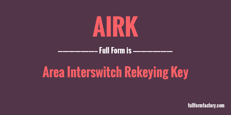 airk-full-form