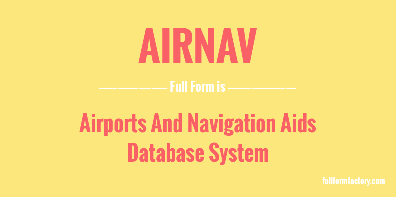 airnav-full-form
