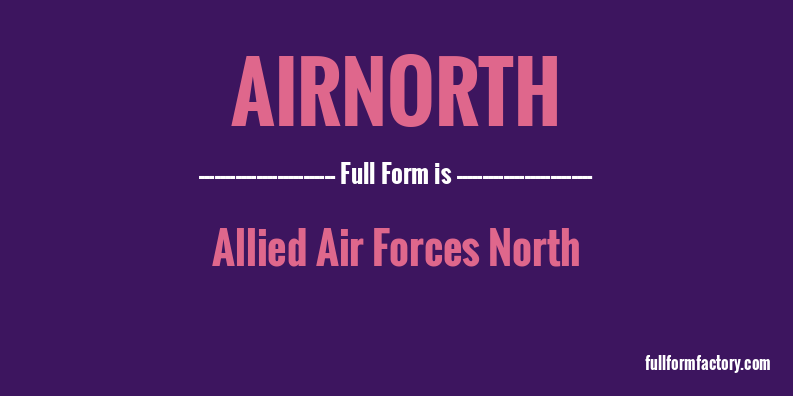 airnorth-full-form